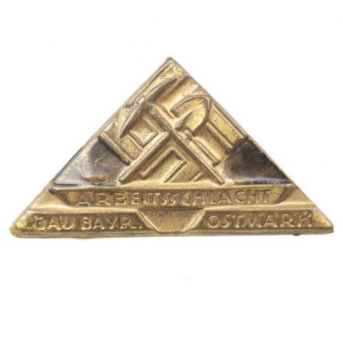 Arbeitsschlacht Gau Bayerische Ostmark abzeichen (badge)