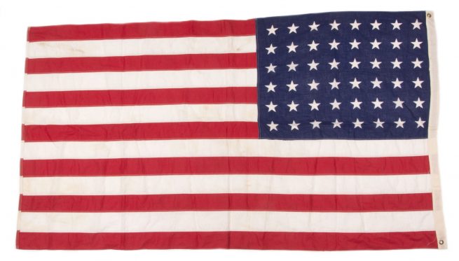 USA World War II 48 Star American Flag