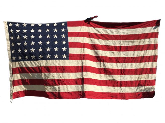 USA World War II 48 Star American Flag (300 x 140 cm)