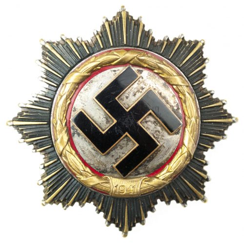 Deutsches Kreuz in Gold (DKIG) / German Cross in Gold "six rivets" heavy by Godet