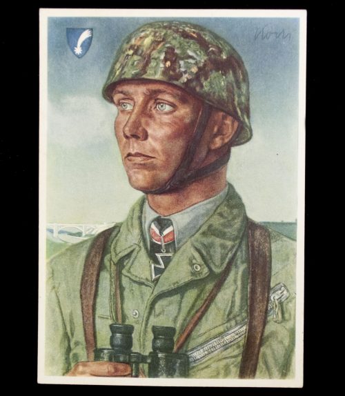 Postcard: W. Willrich Major Roch Einer Unserer Verdientesten Fallschirmjäger