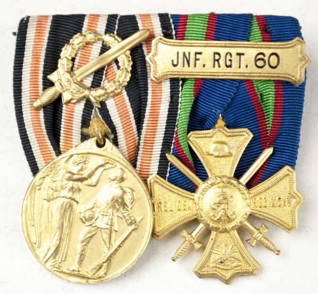 WWI Veteran's medalbar of Infanterie Regiment 60