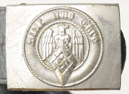 Hitlerjugend (HJ) Assmann M439 marked buckle + belt