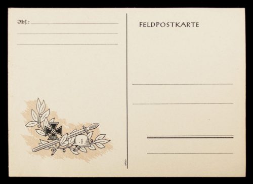PostcardFeldpostkarte with Ek2