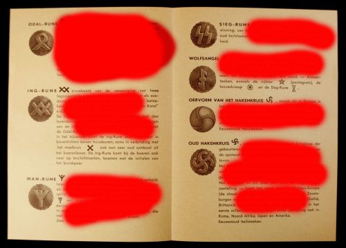 (NSB) Nederlandsche Heemkunst catalog for cultural runic brooches (RARE!)