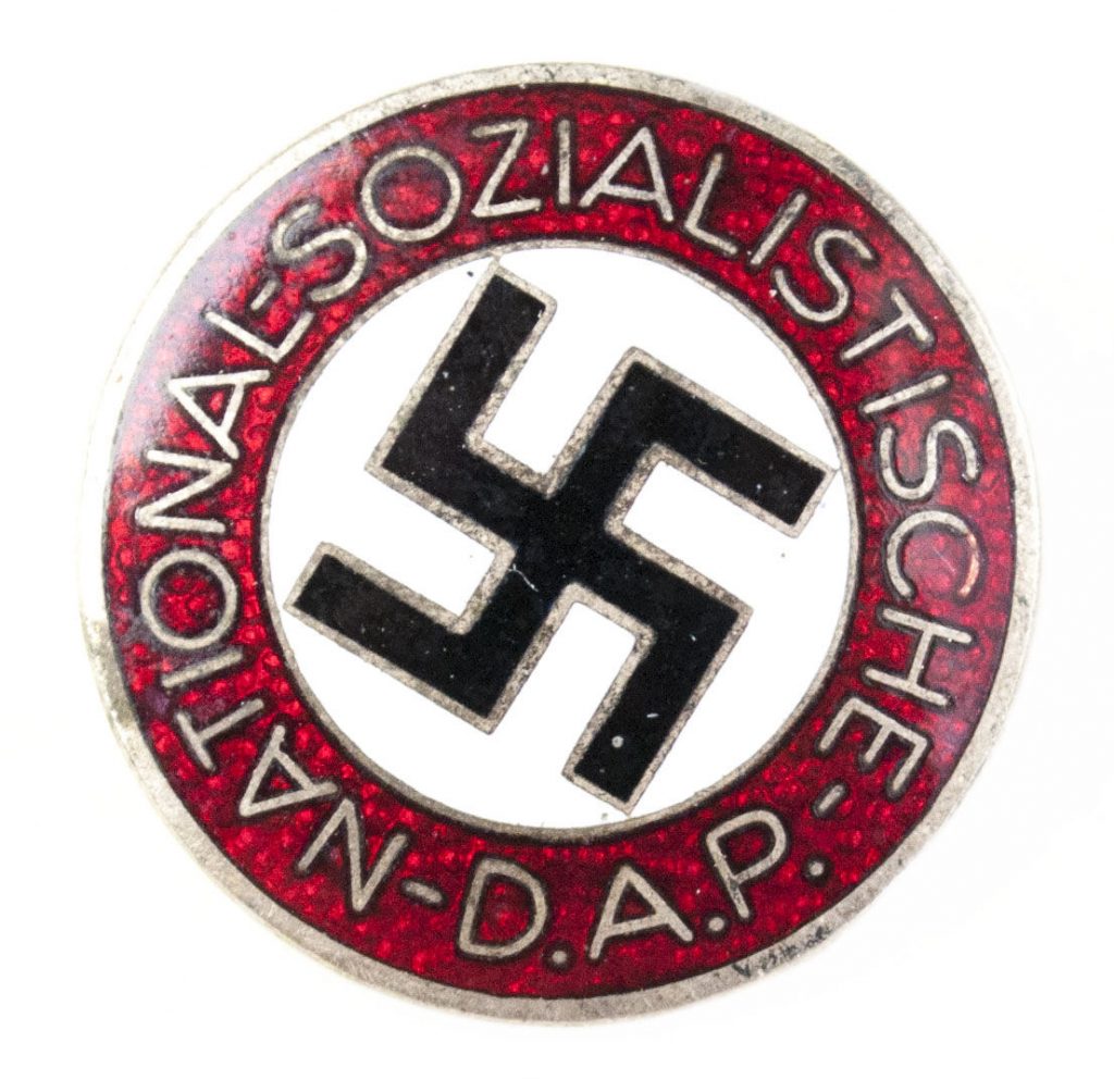 Nsdap Parteiabzeichen Rzm M1 103 (maker Carl Poellath)