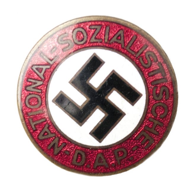 NSDAP Parteiabzeichen (transitional) Ges Gesch RZM 78 (Paulmann & Crone)