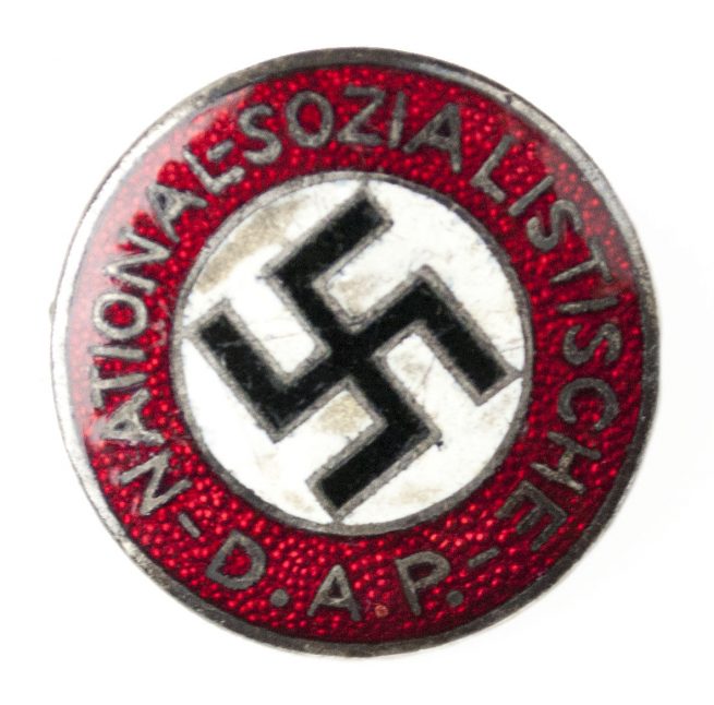 NSDAP Parteiabzeichen (transitional) RZM 62 (maker Gustav Hähl) RARE!