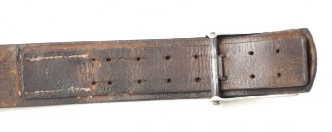 Police NCO ParadePrivat Belt Buckle + belt