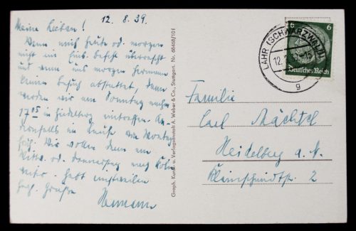 Postcard Kampfwagen-Abwehrgeschütz in Stellung