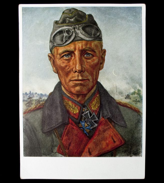 Postcard W. Willrich General Rommel