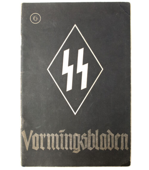 Dutch-SS – SS Vormingsbladen Jrg 1. No.6