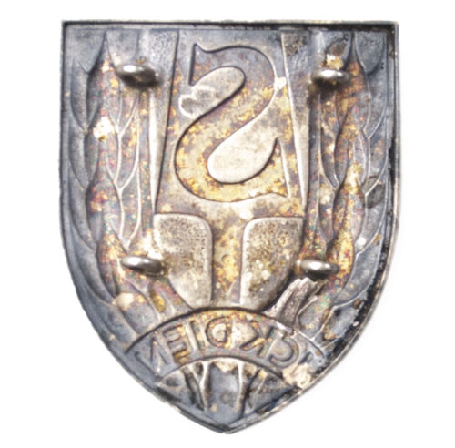 Dutch WWII Nederlandsche Arbeidsdienst (NAD) large sportsbadge