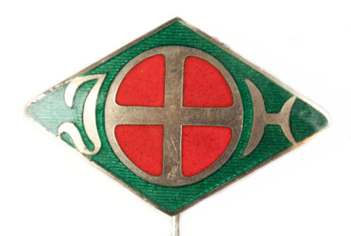 (Norway) Gjentehird enameled badgebrooch