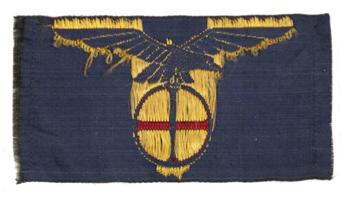 (Norwegen) Nasjonal Samling blue cloth emblem