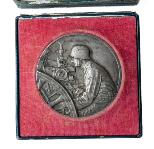 Pack Geschütz Preisrichten 1926 medal in silver (in case)