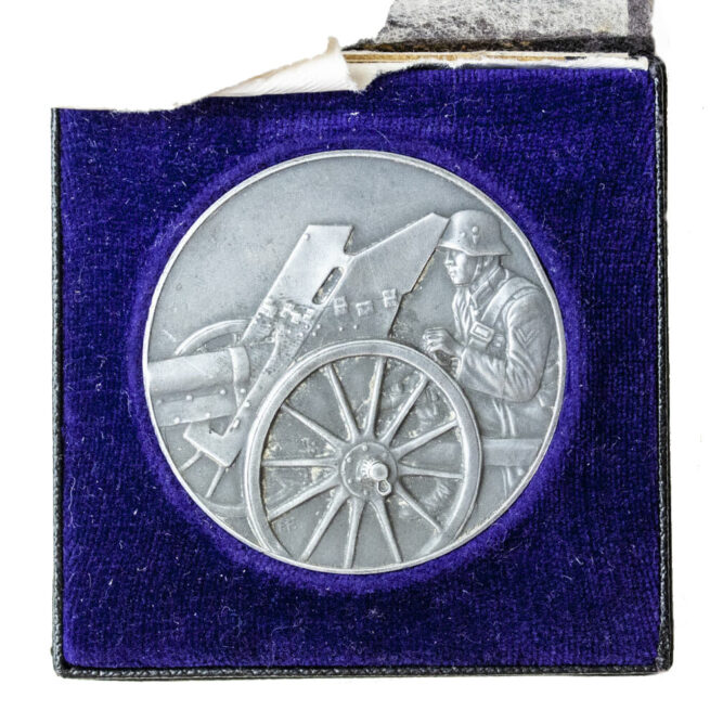 Pack Geschütz Preisschiessen 1935 medal in silver (2. Preis)