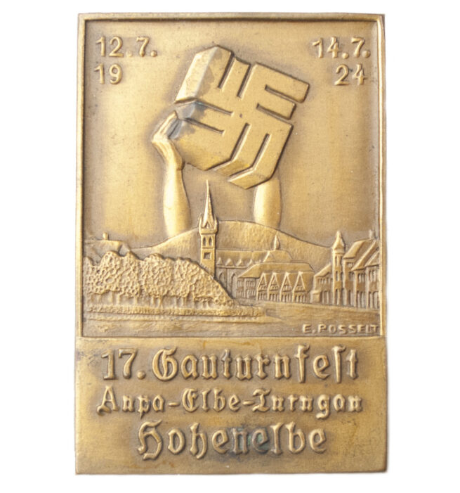 17. Gauturnfest Anpa-Elbe-Turngau Hohenelbe 1924