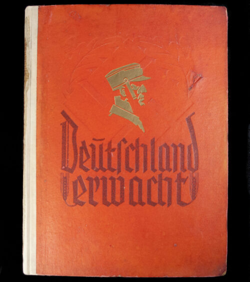 (Book) Deutschland Erwacht. Werden, Kampf und Sieg der NSDAP. First "red" Edition