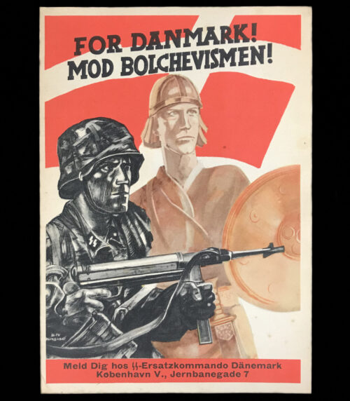(Denmark) For Danmark! Mod Bolchevismen! SS-Ersatzkommando Dänemark
