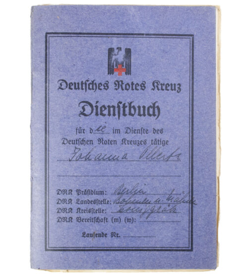Deutsches Rotes Kreuz (DRK) Dienstbuch (1944)