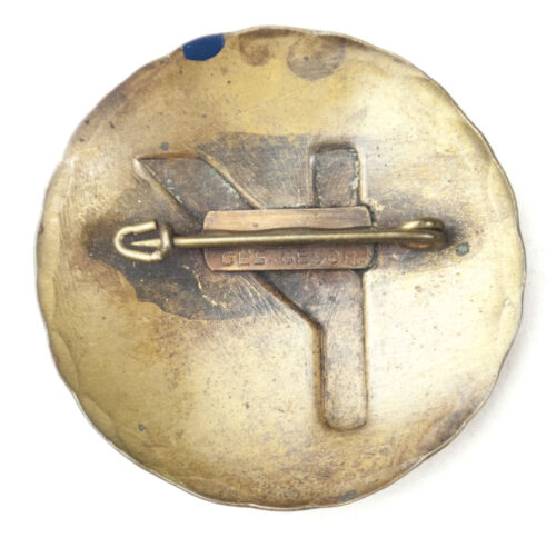 German WWII Brooch with AR Rune