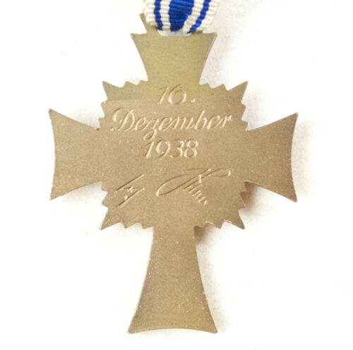 Mutterkreuz Motherscross in bronze