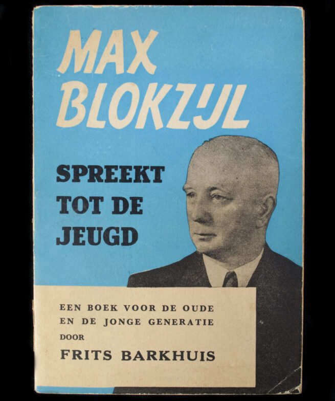 (NSB) Fritz Barkhuis - Max Blokzijl spreekt tot de jeugd een boek voor de oude en de jonge generatie