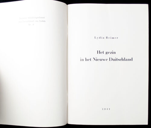 (NSB) Lydia Reimer - Het gezin in het Nieuwe Duitschland (1941)