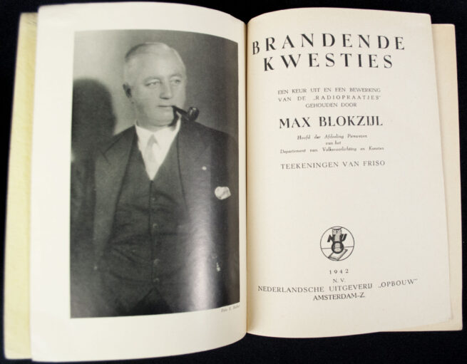 (NSB) Max Blokzijl - Brandende Kwesties (1942)
