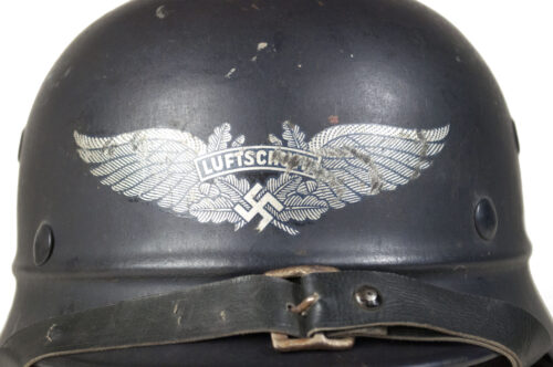 Reichsluftschutzbund (RLB) M40 Beaded Luftschutz Helmet