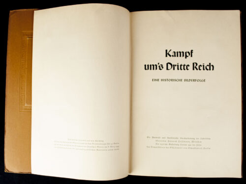 Kampf um das Dritte Reich Sammelalbum (1933)