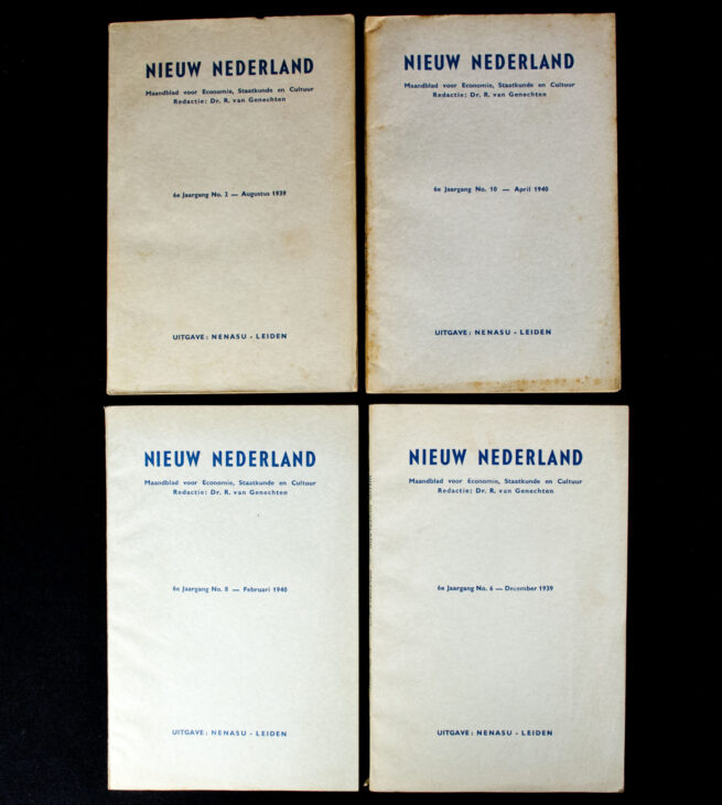 (NSB) Magazine Nieuw Nederland 1936 - 7 editions