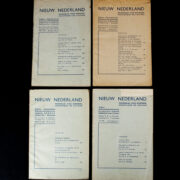 NSB) Magazine Nieuw Nederland 1941/1942 – 4 editions