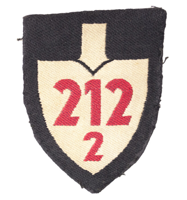 Reichsarbeitsdienst (RAD) shoulder unit patch 2122