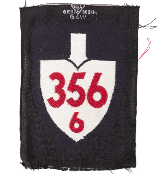 Reichsarbeitsdienst (RAD) shoulder unit patch 356/6