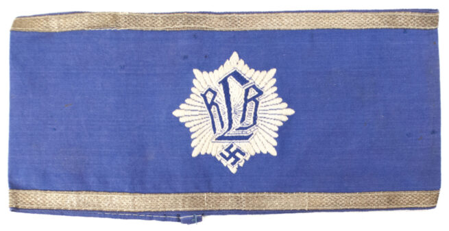 Reichsluftschutzbund (RLB) armband (Bevo Barmen Ges Gesch marked)