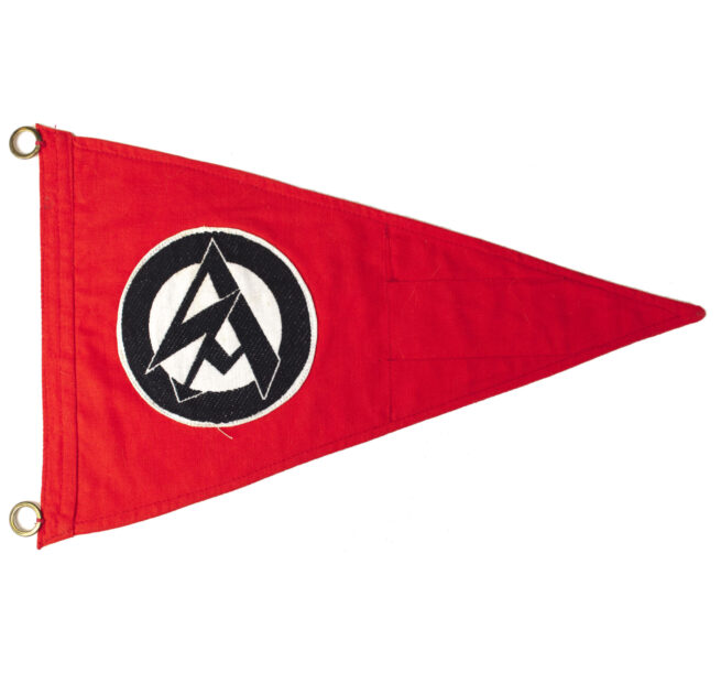 SA pennant with RZM paper label