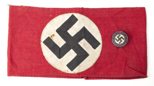 NSDAP amband + memberbadge