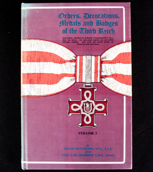 (Book) Orders, Decorations, Medals and Badges of the Third Reich, Volume 2