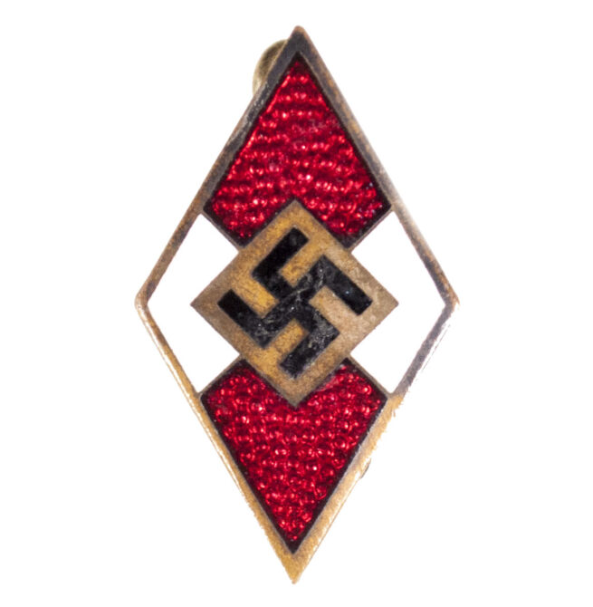 Hitlerjugend (HJ) Memberbadge by RZM maker M190 (Apreck & Vrage)