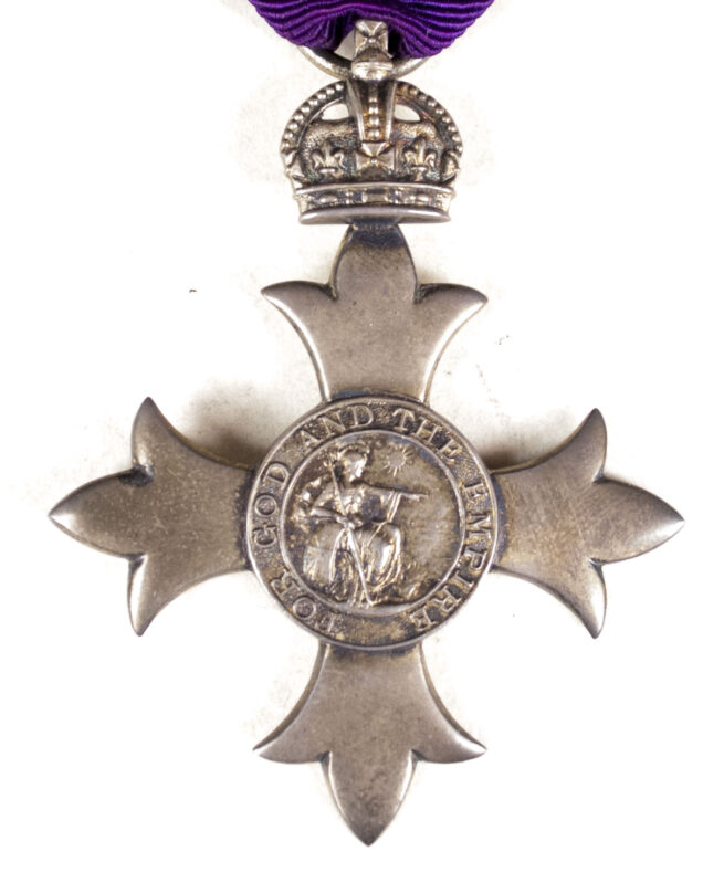 (M.B.E) Member of the Order of the British Empire + case