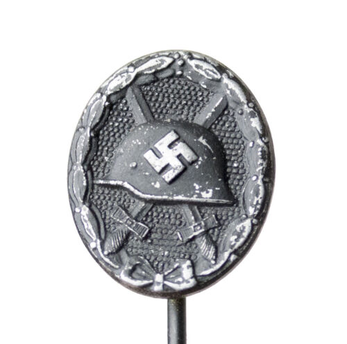 Miniature Woundbadge in black Schwarzes Verwundetenabzeichen maker L59