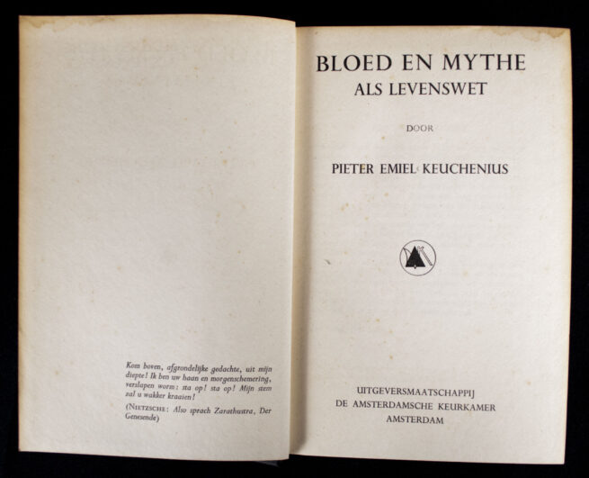 (NSB Book) Bloed en Mythe als Levenswet (Keurkamer)
