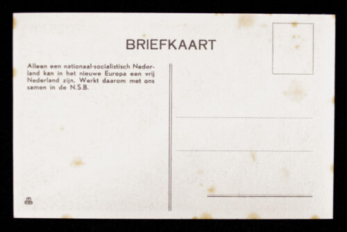 (NSB) Postcard Wat wilt Gij vrijheid of Knechtschap