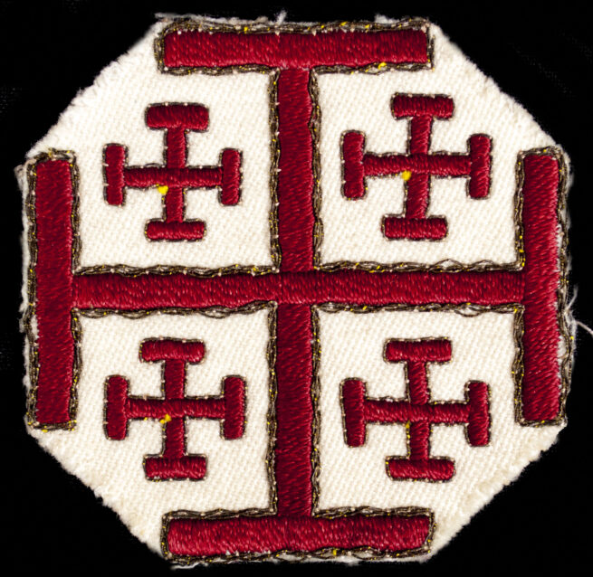 (Vatican) cloth emblem of the Holy Sepulcher