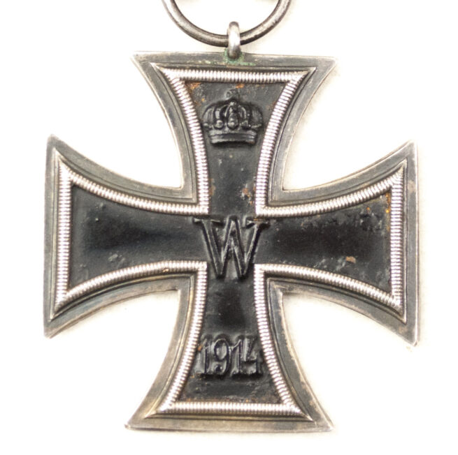 WWI Eisernes Kreuz Zweite Klasse Iron Cross second class (Ek2) – maker marked "WS"