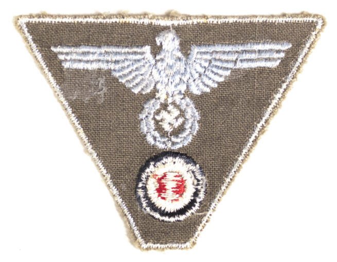 WWII DAK Tropical Trapezoid Eagle for M43 cap