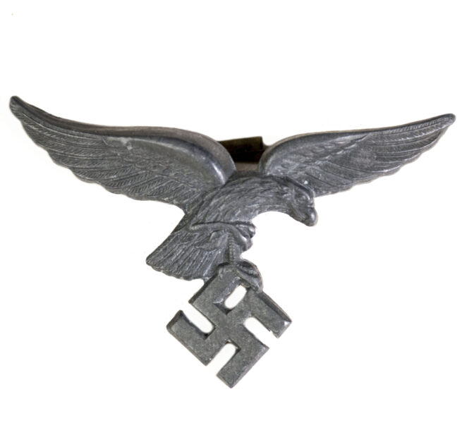 WWII German Luftwaffe visor cap badge eagle