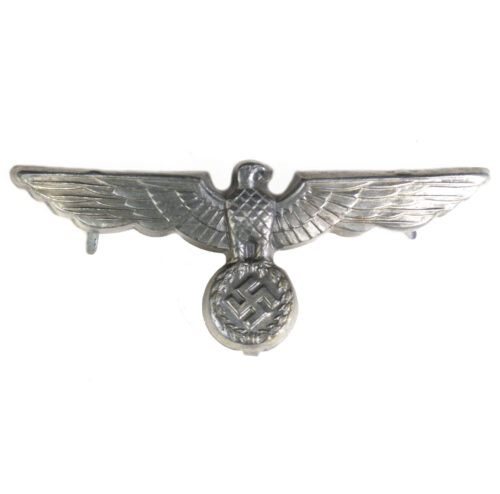 WWII German visor cap badge eagle